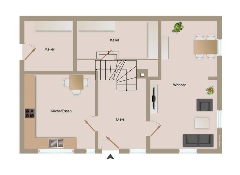 Einfamilienhaus zum Kauf 297.000 € 4 Zimmer 107 m² 291 m² Grundstück Herbolzheim 79336