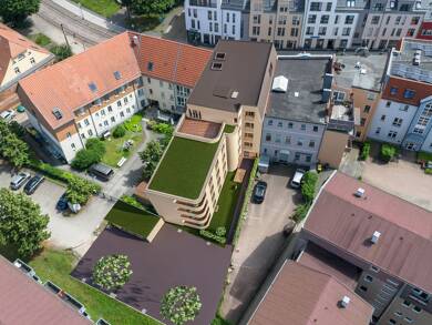 Penthouse zum Kauf - Erstbezug provisionsfrei 5 Zimmer 160,7 m² 4. Geschoss Sandower Straße 13 Mitte Cottbus 03044