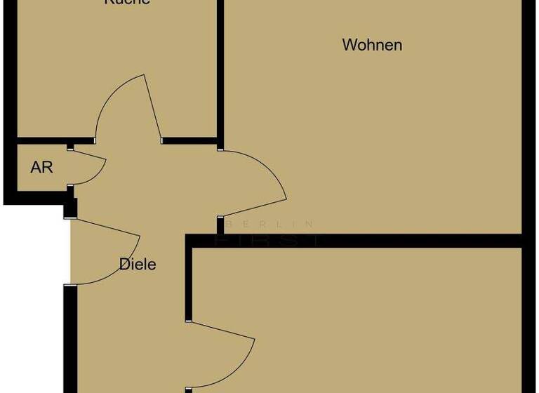 Wohnung zum Kauf 235.000 € 2 Zimmer 60,8 m² 2. Geschoss Tempelhof Berlin 12103