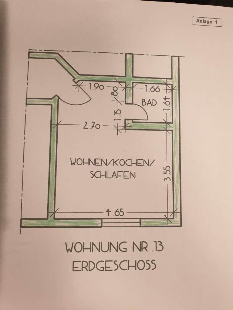 Studio zum Kauf 94.900 € 1 Zimmer 24 m²<br/>Wohnfläche Feyen 2 Trier 54294