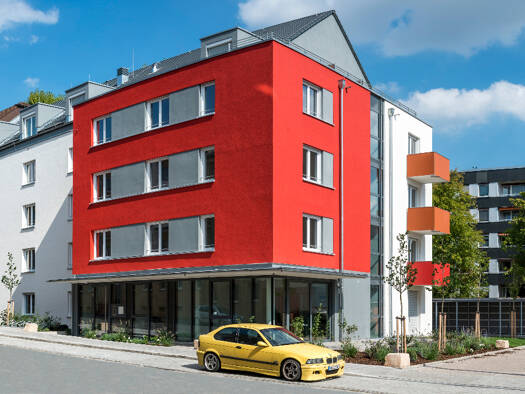Wohnung zur Miete 336 € 1 Zimmer 21 m² 1. Geschoss frei ab 01.10.2025 Bauvereinstr. 12 Wöhrd Nürnberg 90489