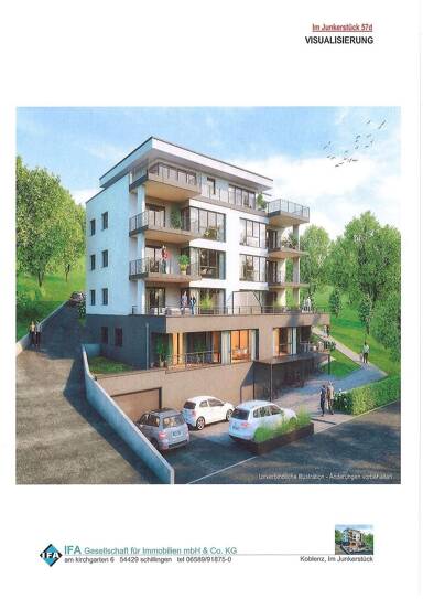 Wohnung zum Kauf provisionsfrei als Kapitalanlage geeignet 565.100 € 4 Zimmer 127,4 m² Im Junkerstück 57d Horchheimer Höhe Koblenz 56076