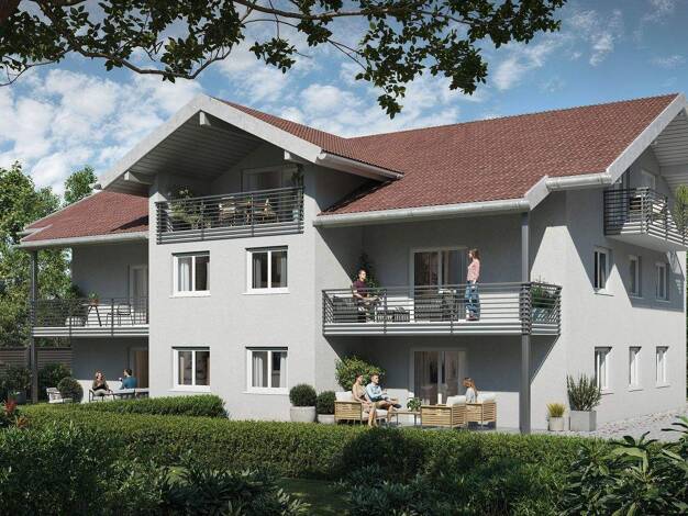 Wohnung zum Kauf - Erstbezug provisionsfrei 1.121.000 € 5 Zimmer 149,5 m² Grassau Grassau 83224