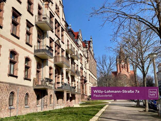 Maisonette zur Miete 1.625 € 3,5 Zimmer 116 m² 3. Geschoss Willy-Lohmann-Straße 7a Paulusviertel Halle 06114