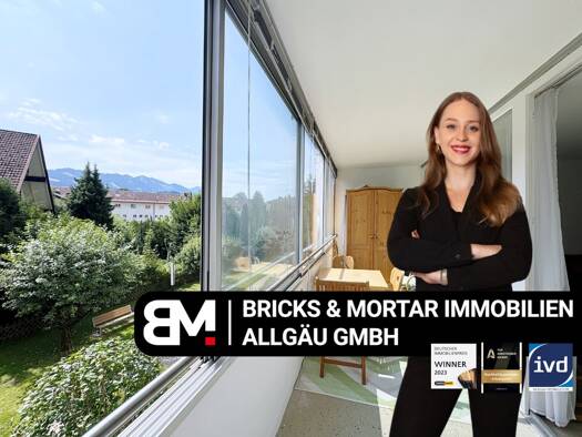 Wohnung zum Kauf 169.000 € 1 Zimmer 39 m² 1. Geschoss Sonthofen Sonthofen 87527