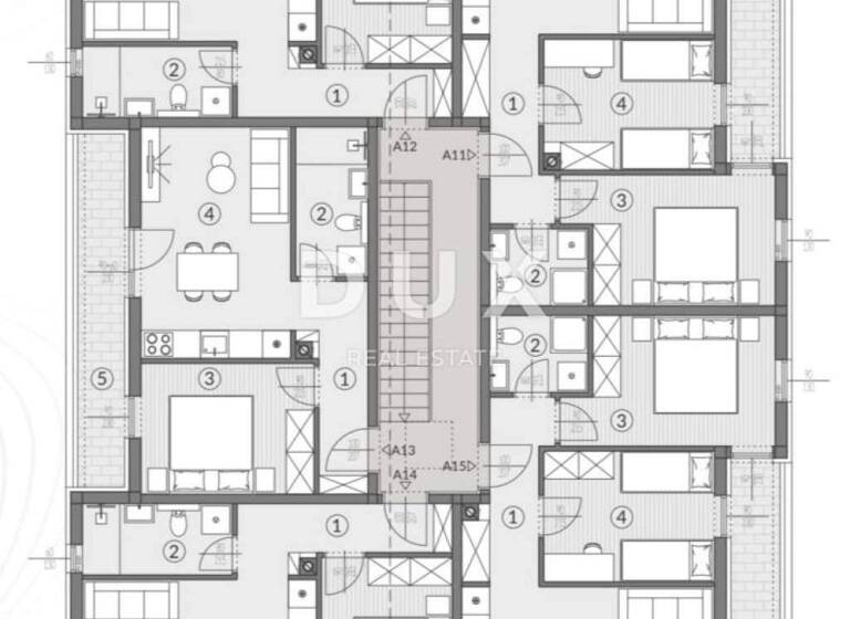 Wohnung zum Kauf 158.100 € 2 Zimmer 45 m² 2. Geschoss Sikici - Busoler
