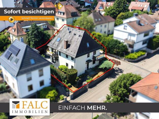 Villa zum Kauf 900.000 € 9 Zimmer 228 m² 404 m² Grundstück Böckingen Heilbronn 74080