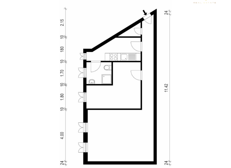 Wohnung zum Kauf 299.000 € 2 Zimmer 50 m² 1. Geschoss frei ab 01.08.2026 Kreuzberg Berlin 10967