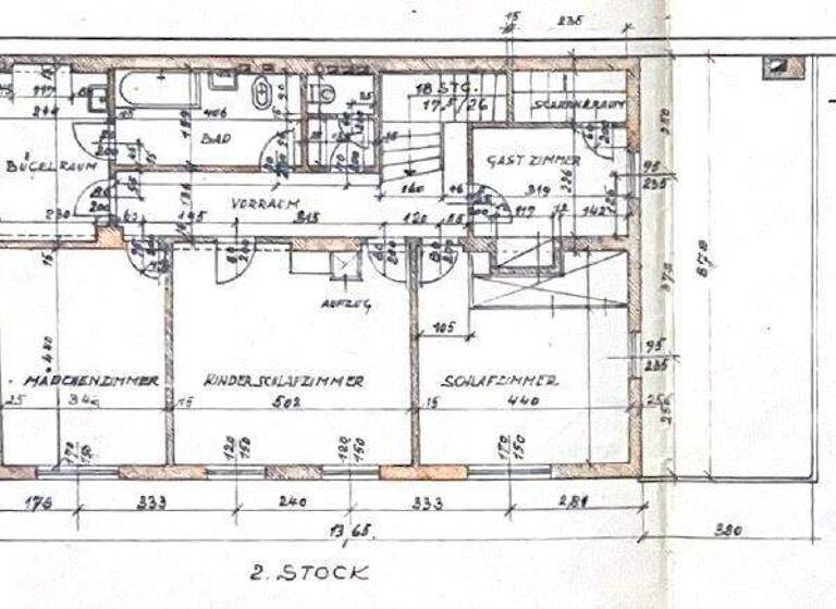 Wohnung zur Miete 1.108 € 4 Zimmer 94,5 m² 2. Geschoss Wien 1120