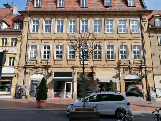 Wohnung zur Miete 1.100 € 2 Zimmer 94 m² Geschoss 3/5 frei ab sofort Lange Straße 13 Bamberg 96047