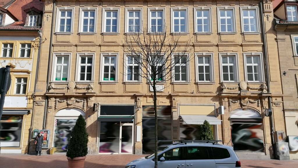 Wohnung zur Miete 1.100 € 2 Zimmer 94 m² Geschoss 3/5 frei ab sofort Lange Straße 13 Bamberg 96047