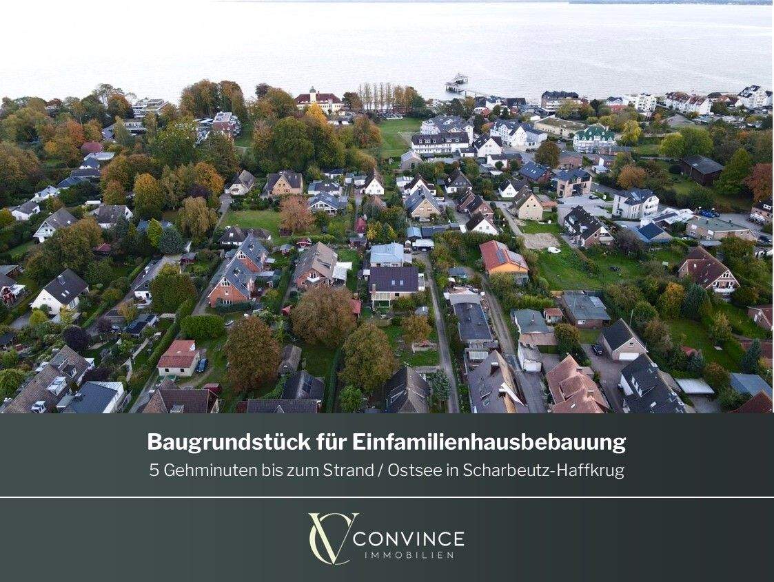 Baugrundstück für Einfamilienhausbebauung in Scharbeutz-Haffkrug an der Ostsee