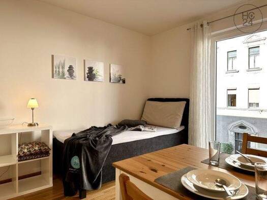 Wohnung zur Miete Wohnen auf Zeit 700 € 1 Zimmer 20 m² frei ab 01.04.2026 Reudnitz-Thonberg Leipzig 04317