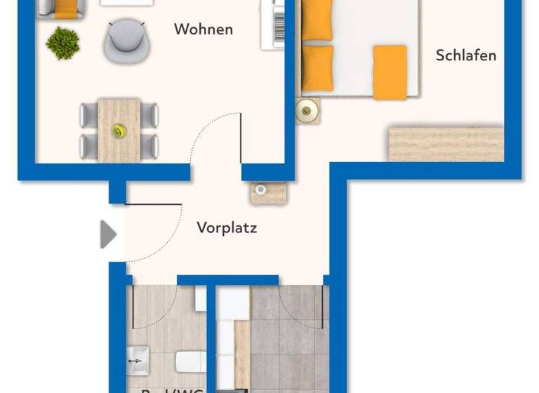 Wohnung zum Kauf 185.000 € 2 Zimmer 61 m² Kemnat Ostfildern 73760