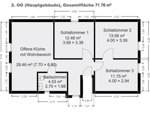 Wohnung zur Miete - Erstbezug 580 € 5 Zimmer 65 m² EG Michelau Michelau in Oberfranken 96247