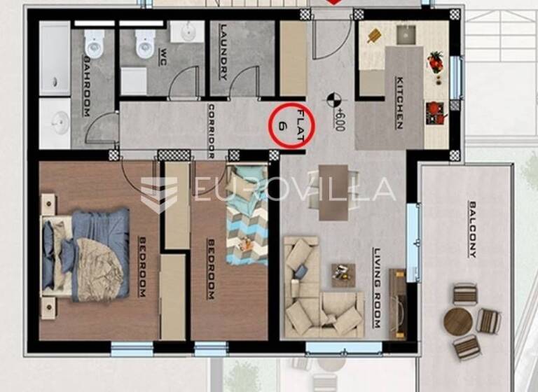 Wohnung zum Kauf 330.000 € 2 Zimmer 60 m² 2. Geschoss Jelsa Jelsa