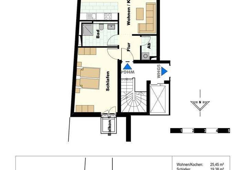 Wohnung zum Kauf - Erstbezug 779.700 € 2 Zimmer 61,3 m² Uhlenhorst Hamburg 22085