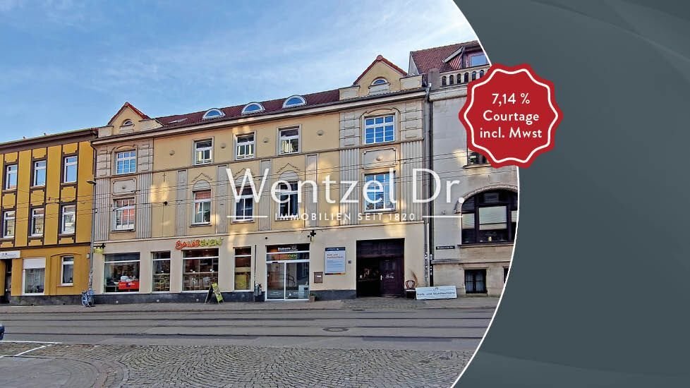 Wohn- und Geschäftshaus zum Kauf als Kapitalanlage geeignet 1.200.000 € 854,9 m²<br/>Fläche 504 m²<br/>Grundstück Paulsstadt Schwerin 19053