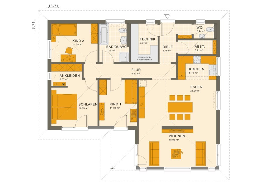 Haus zum Kauf 418.746 € 4 Zimmer 100 m²<br/>Wohnfläche 820 m²<br/>Grundstück Kühren Wurzen 04808