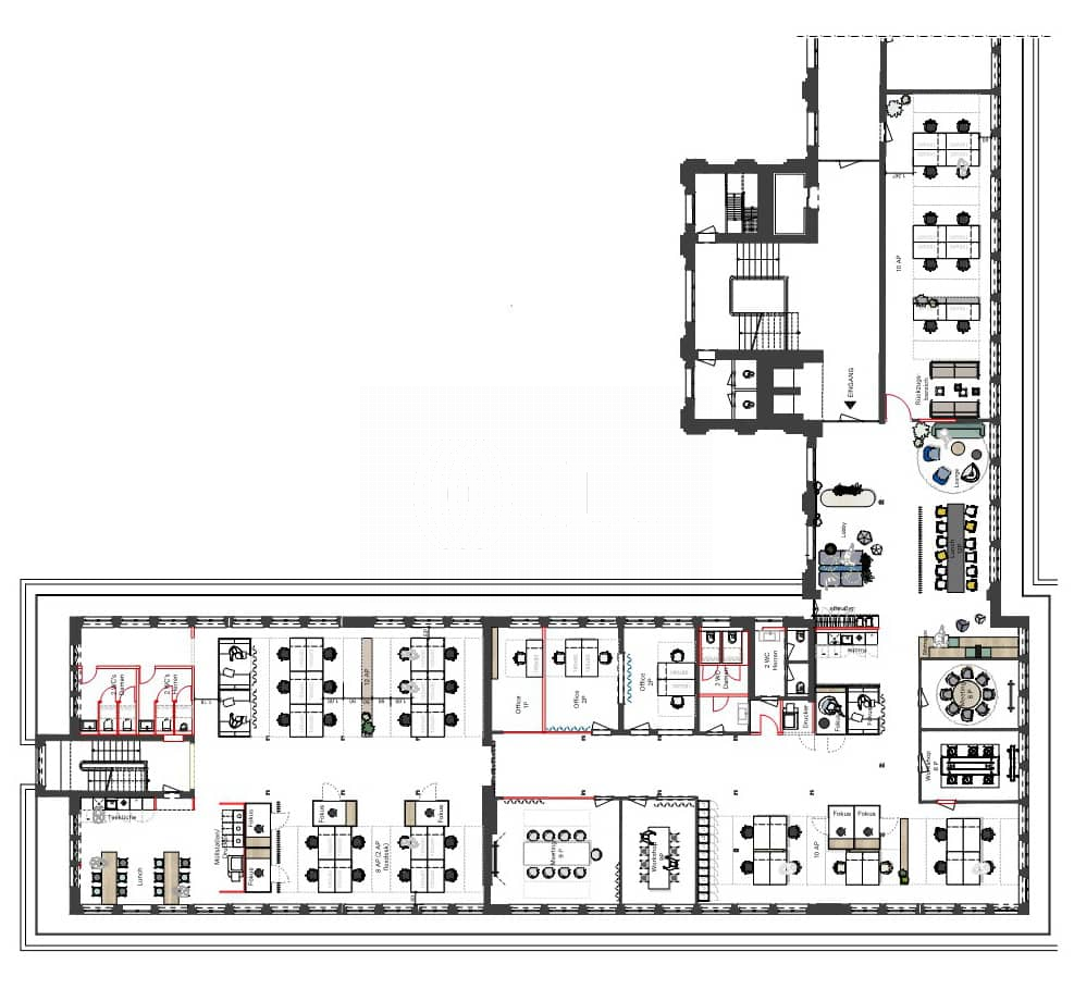 Bürofläche zur Miete provisionsfrei 24 € 795 m²<br/>Bürofläche Mülheim Köln 51063