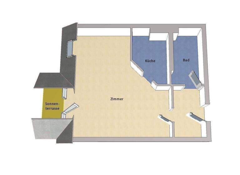 Studio zum Kauf 269.000 € 1 Zimmer 47 m² frei ab sofort Brandenburger Vorstadt Potsdam 14471