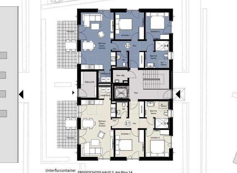 Wohnung zum Kauf 483.769 € 2 Zimmer 71,6 m² Kellenhusen 23746