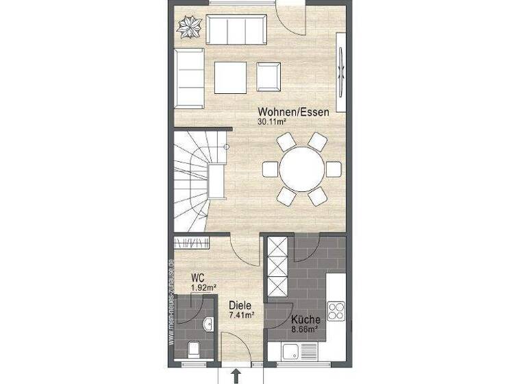 Reihenmittelhaus zum Kauf 369.000 € 6 Zimmer 130 m² 222 m² Grundstück Weißig Dresden 01328