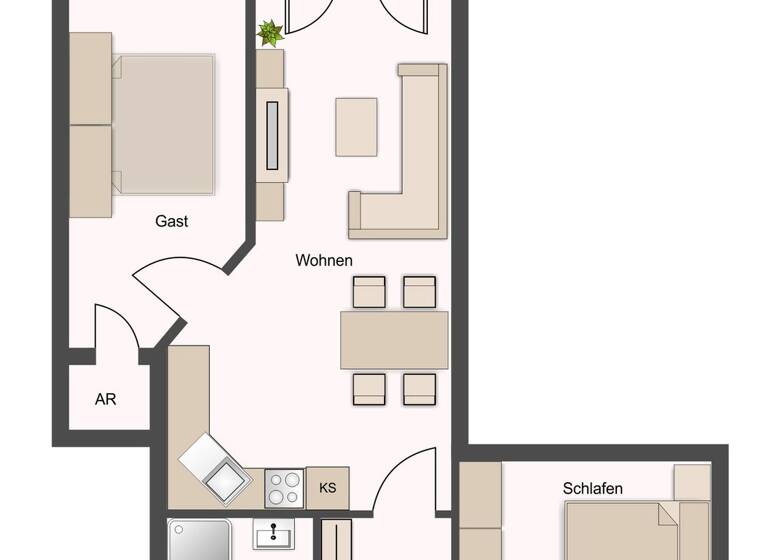 Wohnung zum Kauf 349.000 € 3 Zimmer 62 m² Karlshagen 17449