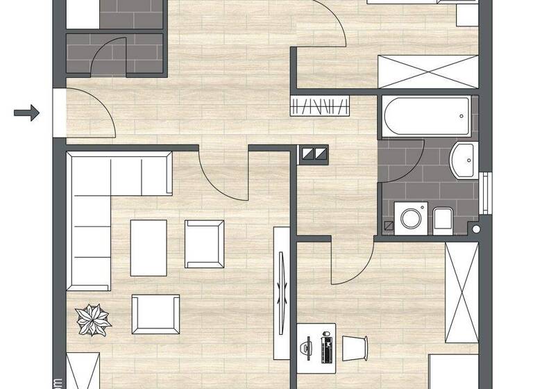 Wohnung zum Kauf 145.500 € 3 Zimmer 80 m² Arnsberg 59821