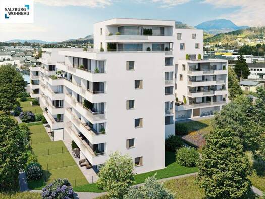 Wohnung zum Kauf - Neubau provisionsfrei 368.800 € 2 Zimmer 58 m² Salzachtalstraße 18c Hallein 5400