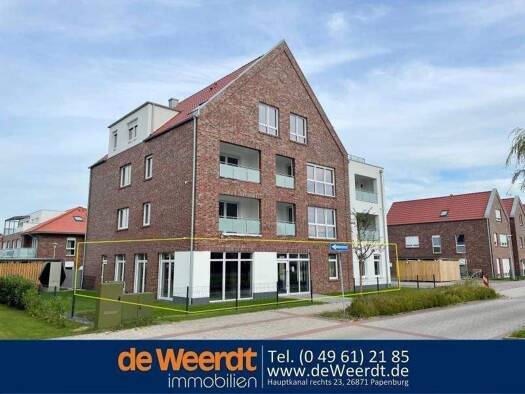 Ladenfläche zur Miete - Erstbezug provisionsfrei 2.500 € 217 m² Verkaufsfläche Aschendorf Papenburg 26871