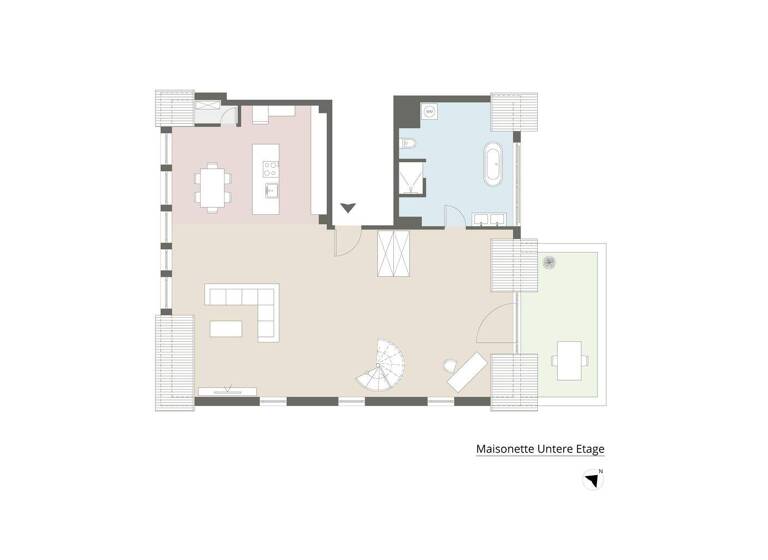 Maisonette zum Kauf 499.000 € 3,5 Zimmer 163 m² 2. Geschoss Illerberg Vöhringen 89269