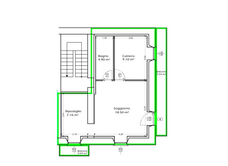 Wohnung zum Kauf - Erstbezug 620.000 € 4 Zimmer 128 m² Seeblick Cremia 22010