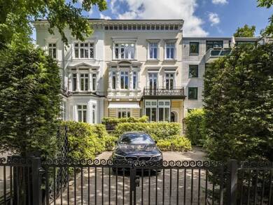 Villa zum Kauf 5.100.000 € 14 Zimmer 485,6 m² 410 m² Grundstück Uhlenhorst Hamburg 22085