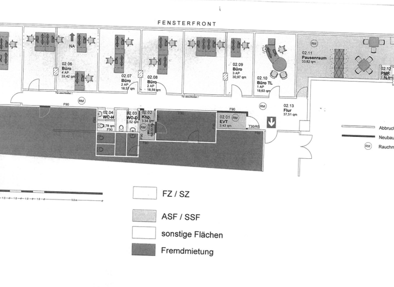 Büro-/Praxisfläche zur Miete provisionsfrei 2.125 € 250 m²<br/>Bürofläche Lange Str. 3 Innenstadt Braunschweig 38100