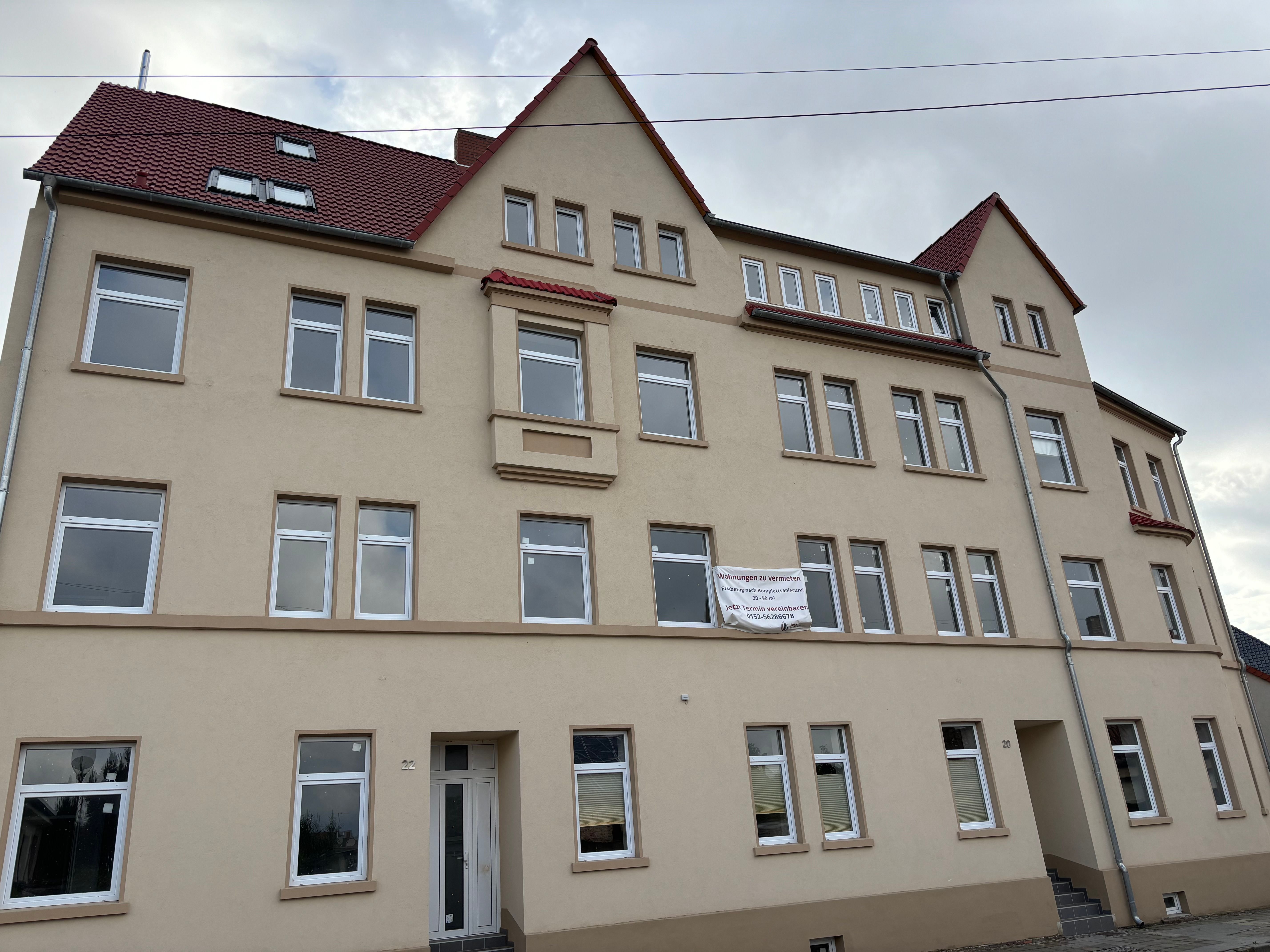 Wohnung zur Miete 450 € 3 Zimmer 73,6 m²<br/>Wohnfläche ab sofort<br/>Verfügbarkeit Ziegelstraße 20 Zerbst Zerbst/Anhalt 39261