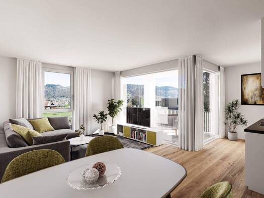 Wohnung zum Kauf - Erstbezug 382.650 € 2 Zimmer 51,3 m² 1. Geschoss Am Ruggbach Lochau 6911