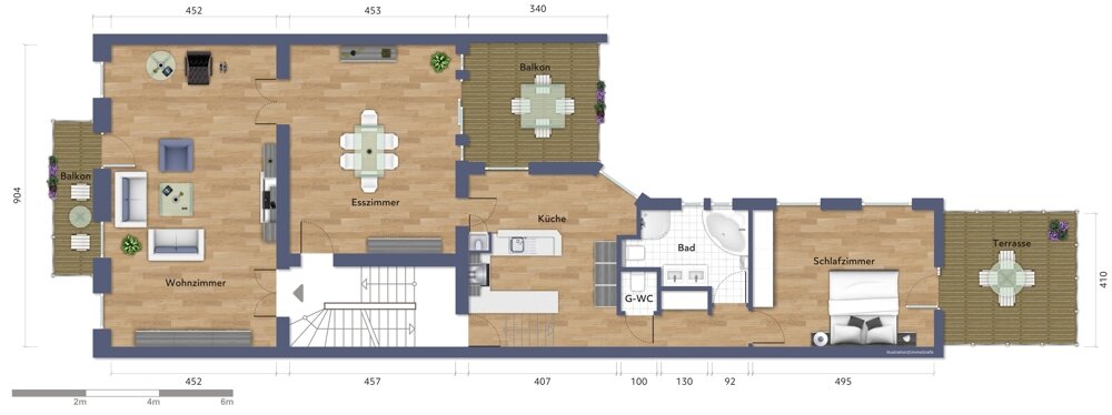 Wohnung zum Kauf 485.000 € 3 Zimmer 126,8 m²<br/>Wohnfläche 1.<br/>Geschoss Stadtgarten/Drießendorf Krefeld 47798