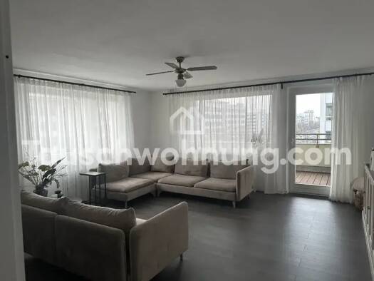 Terrassenwohnung zur Miete Tauschwohnung 800 € 2 Zimmer 90 m² 5. Geschoss Charlottenburg Berlin 10625