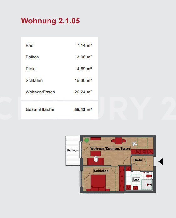 Pflegeheim zum Kauf als Kapitalanlage geeignet 267.342 € 2 Zimmer 67,4 m²<br/>Fläche Haselbach Tiefenbach i. d. Oberpfalz 93464