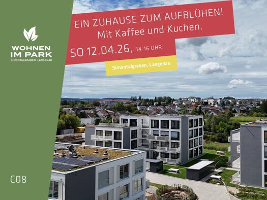 Wohnung zum Kauf - Neubau provisionsfrei 318.900 € 2 Zimmer 61,3 m² 1. Geschoss Am Simontalgraben 23 Langenau 89129