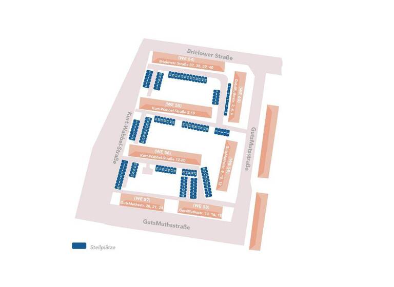 Außenstellplatz zur Miete 25 € GutsMuthsstraße 14-18 Nord Brandenburg 14770