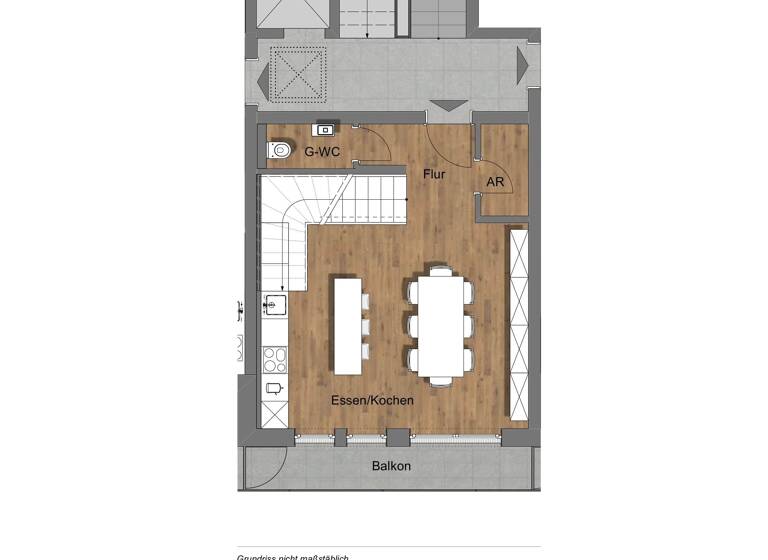 Wohnung zum Kauf - Erstbezug provisionsfrei 605.000 € 4 Zimmer 122,8 m² Homburg 66424