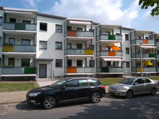 Wohnung zur Miete 581 € 3 Zimmer 77,5 m² 1. Geschoss Karl-Marx-Ring 12 Innenstadt Riesa 01587