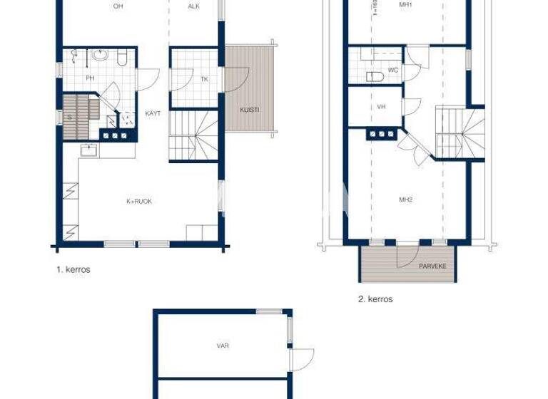 Einfamilienhaus zum Kauf 99.000 € 3 Zimmer 123 m² 7.960 m² Grundstück Mustanojantie 40 Tervola 95300