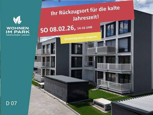 Wohnung zum Kauf - Neubau provisionsfrei 399.900 € 2 Zimmer 76,8 m² 1. Geschoss Am Simontalgraben 23 Langenau 89129