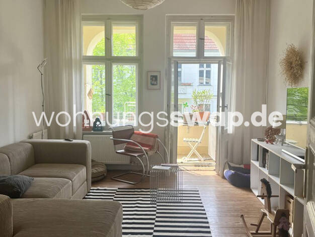 Studio zur Miete Tauschwohnung 1.200 € 3 Zimmer 90 m² 4. Geschoss Neukölln Berlin 12053