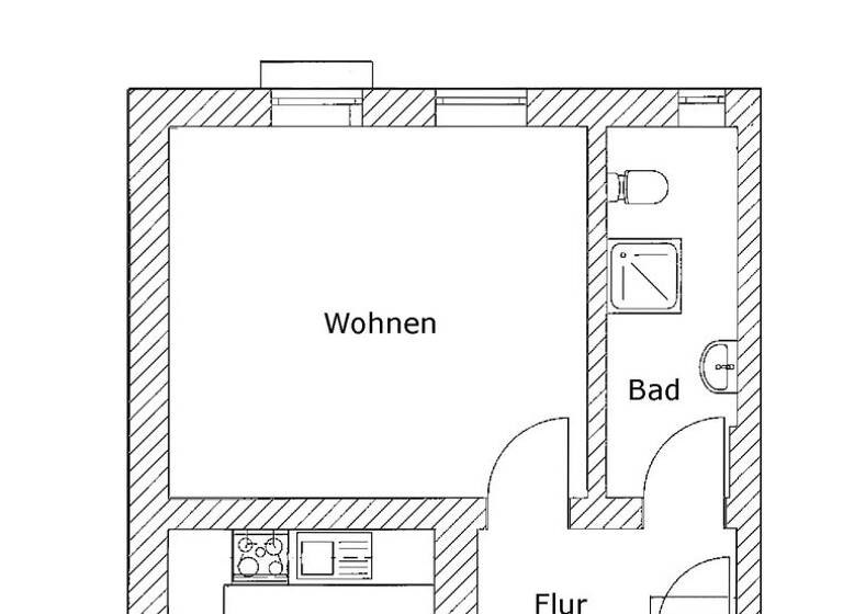 Doppelhaushälfte zum Kauf 199.000 € 3 Zimmer 70 m² 831 m² Grundstück Kalkhorst 23942