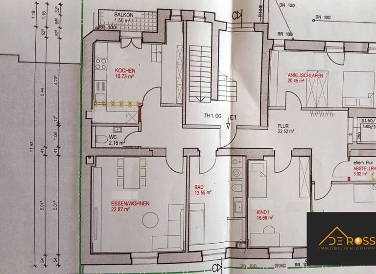 Wohnung zur Miete 1.700 € 4 Zimmer 132 m²<br/>Wohnfläche 1.<br/>Geschoss Sebald Nürnberg 90459