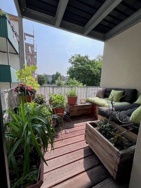 Neubau!!! tolle zwei-Raum-Wohnung mit zwei Balkonen